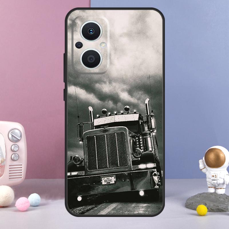 Cool Heavy Truck Car Funda For OPPO Reno 12 F 11F 13F 14F 10 11 13 14 Pro 7 8 Lite OPPO Find X9 X6 X5 X8 Pro Case