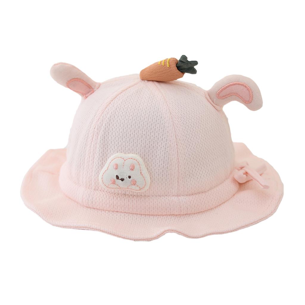 Spring Autumn Baby Sun Hat Adjustable UV Protection Bucket Cap Cartoon Fisherman Hat For Newborn Boys Girls Outdoor