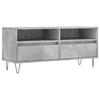 TV Cabinet Concrete Grey 100 x 34.5 x 44.5 cm Particleboard