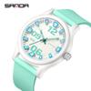 SANDA 3252 Adecuado para Deportes y Vida es un Regalo para Amigo Moda y Sencillo Estudiante Reloj de Cuarzo Estilo Popular Impermeable