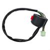 28GC High Temperature Resistant Motorcycle Engine Cut Off & Light Activation Switch Waterproof for Customization Enthusiasts