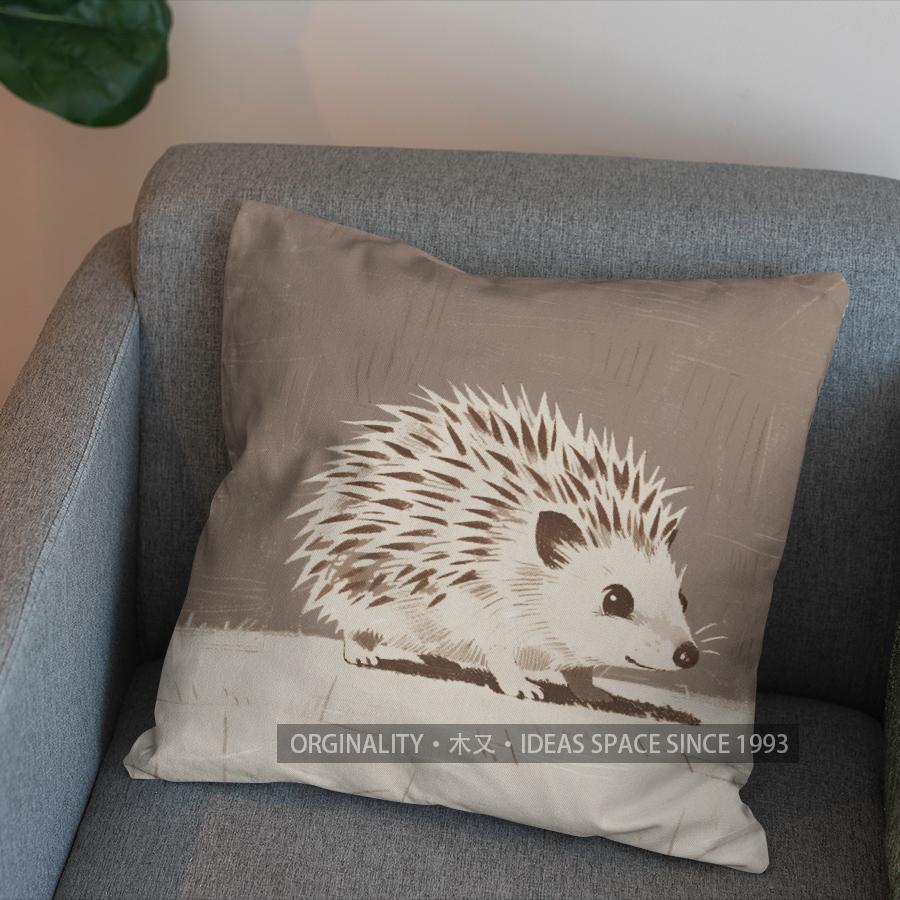 2D Tiger Pattern Pillow Cover For Bold Style Pattern Cushion Cover Suitable For Sofa Bedroom Car Pillow Cover