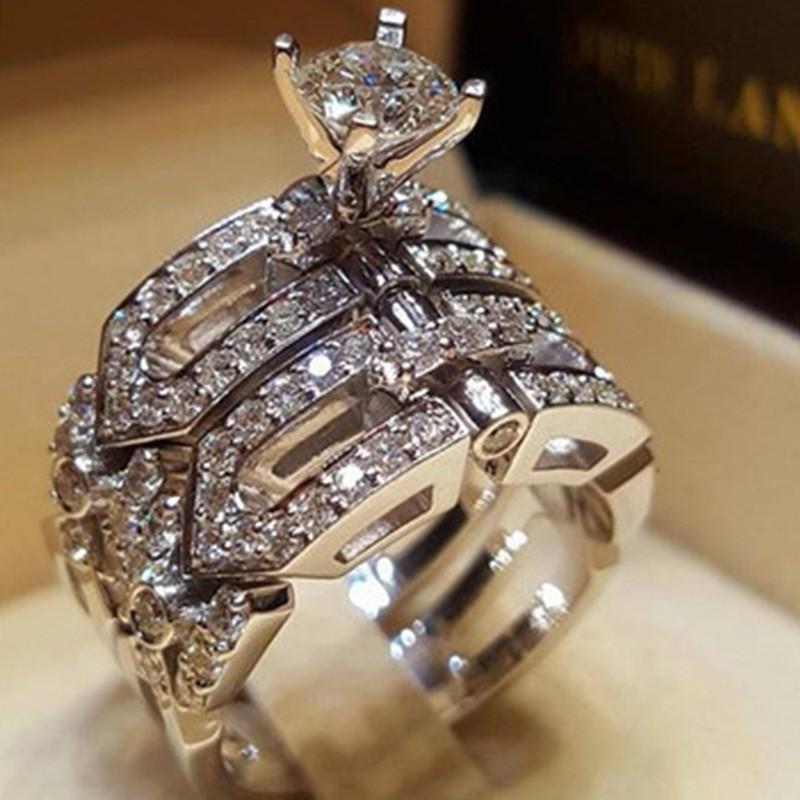 Viya Jewelry Couple Set Ring Jewelry Ladies Engagement Ring