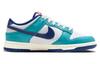 Nike Dunk Low Teal Nebula Deep Royal Women's FQ6870-141