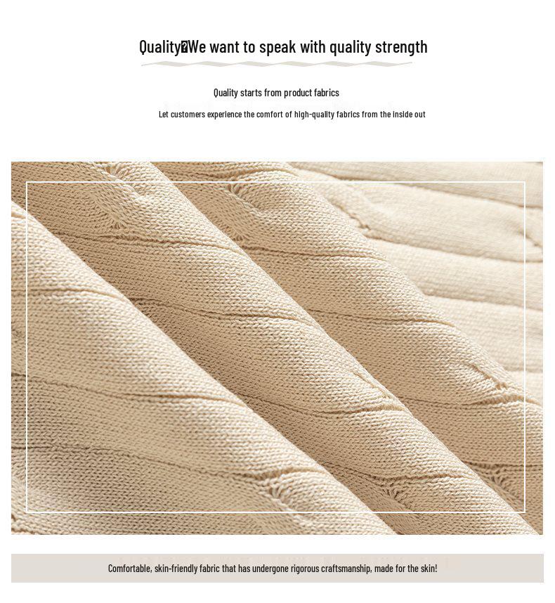 Summer 2026 Men's Loose Japanese Style Knitwear - Short Sleeve Trendy Design
