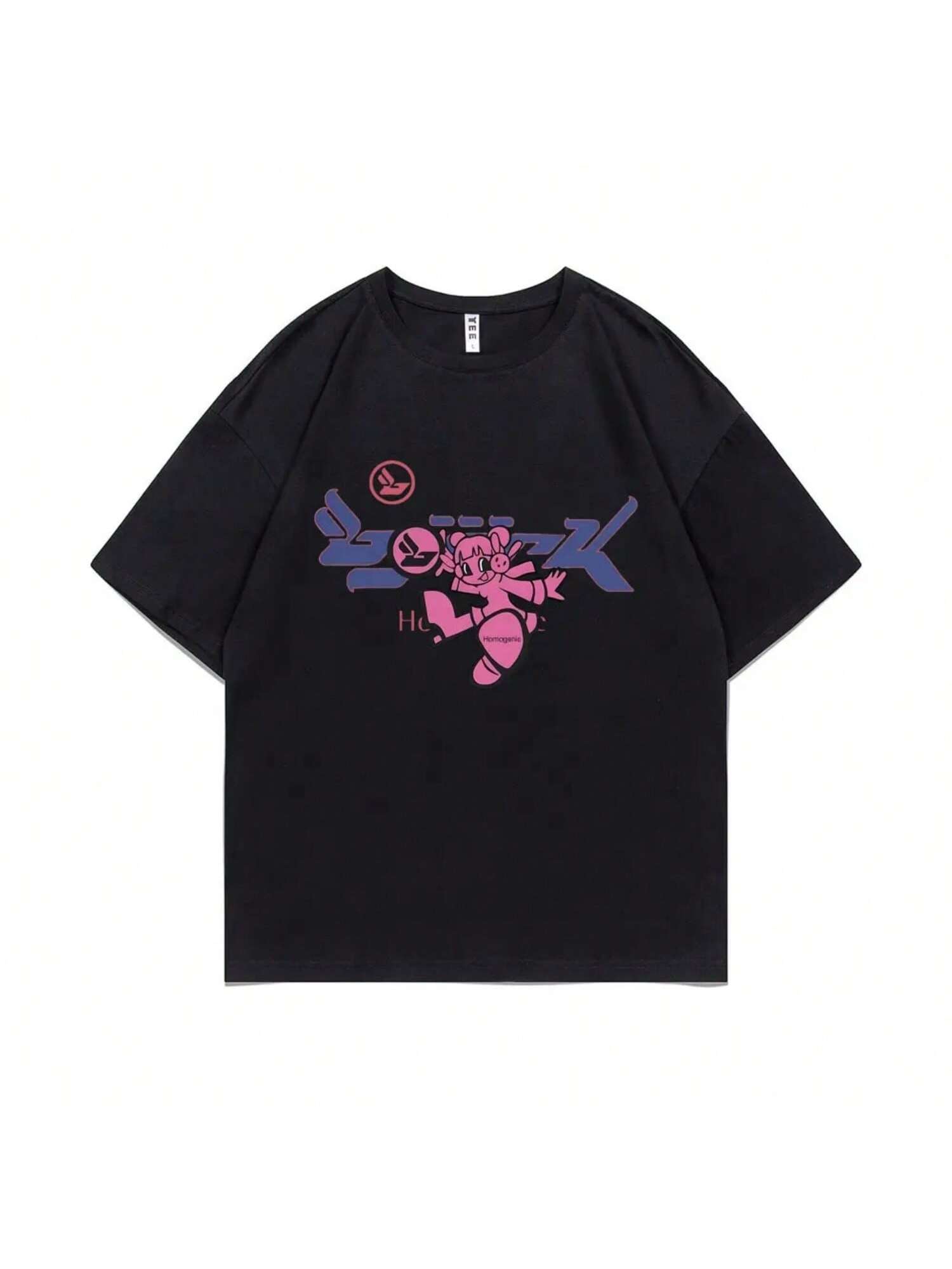 Bjork Homogenic Fly Girl Graphic Print Tshirt Male Casual Pure Cotton O-Collar T-Shirt unisex unisex Fahsion Vintage Oversized Tees S