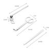 3 in 1 Candle Accessory Set Wick , Dipper, Durable Care Tools Gift
