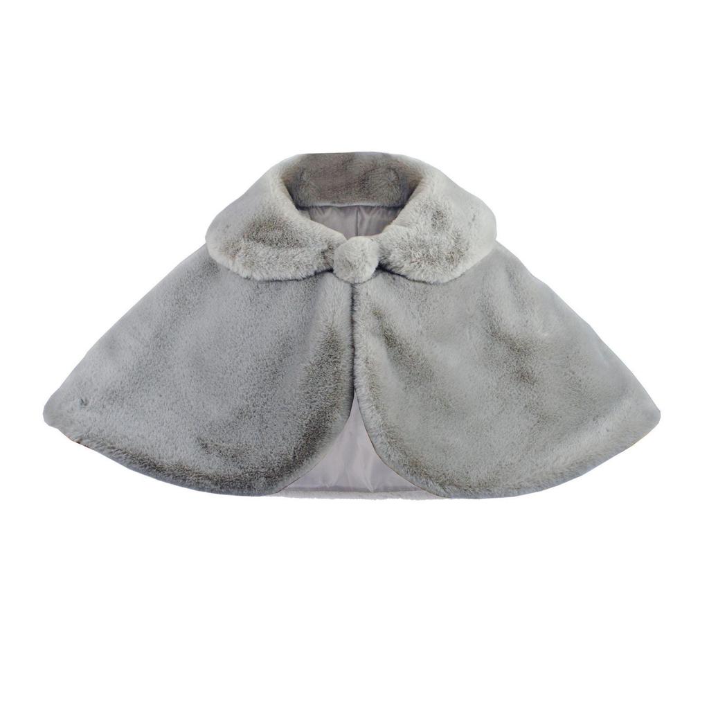 Girls' Princess Dress Shawl, Flower Waistcoat, and Cape Accessories