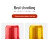 Rotating Strobe Signal Light & Alarm, Super Bright, 12V/24V/220V