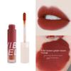 VIBELY Fumo Leggero Opaco Velluto Opaco Lip Slush Impermeabile Lunga Durata Lucidalabbra Bianco
