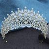 Luxury Rhinestone Tiara for Bride Tiaras and Crowns Party Pageant Wedding Crown Hair Jewelry Headbands Costume Accessories