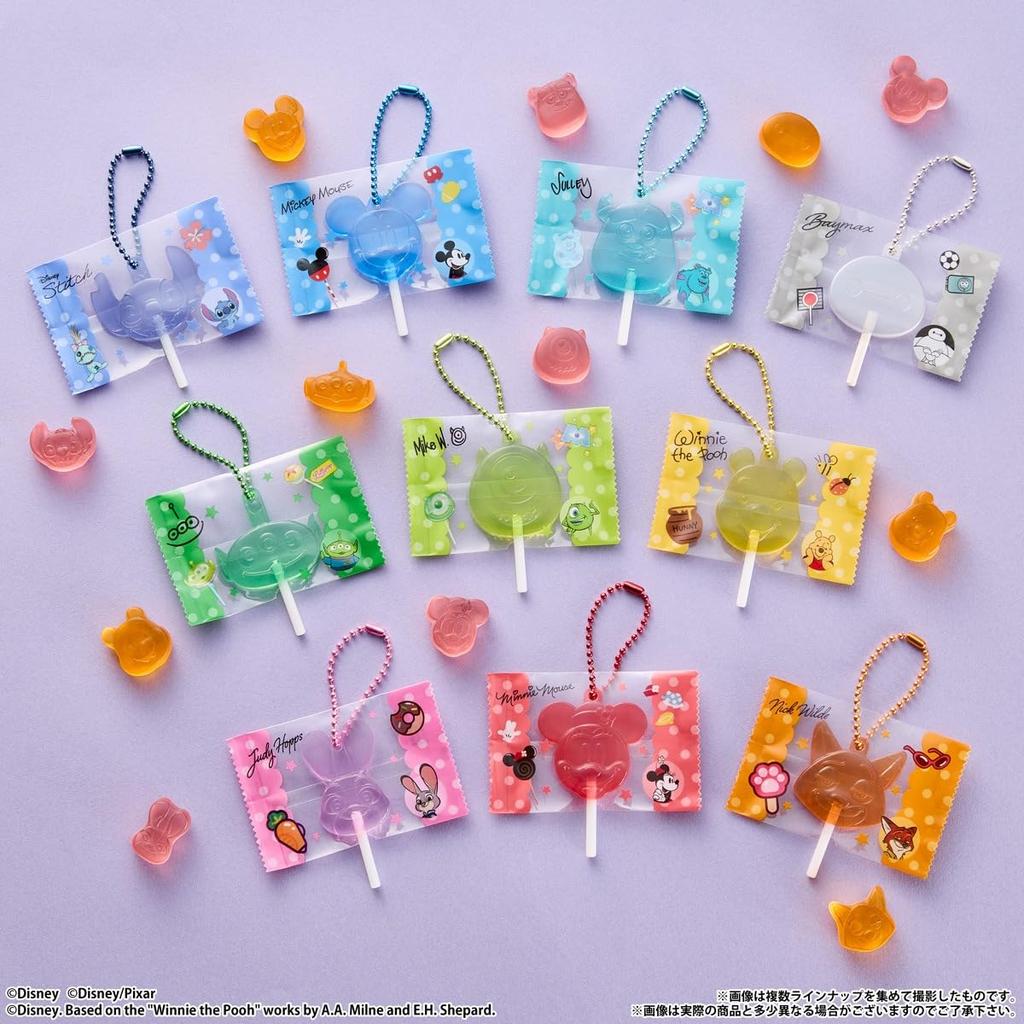 Disney Characters Candy Charms Gummy Candy pieces per A collectible (12 box) - toy.