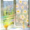 Laser Fresh Daisy Living Room Home Glass Door and Window Decorative Stickers