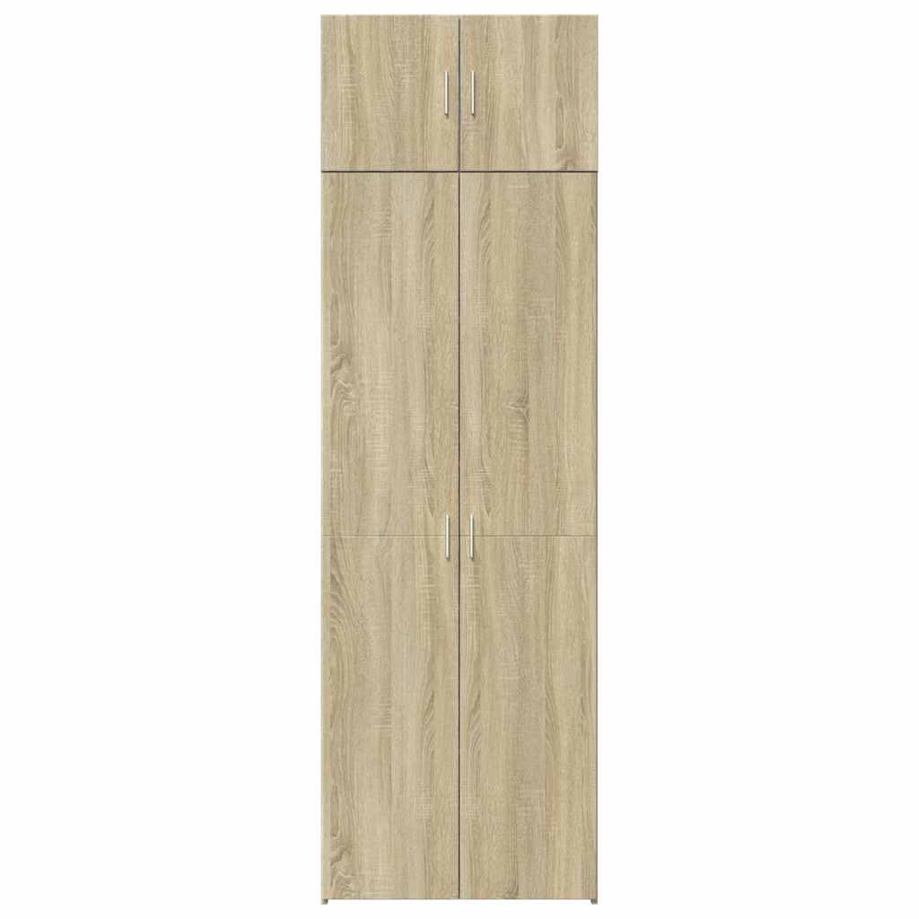 High Cabinet Sonoma Oak 70 x 42.5 x 225 cm Particleboard