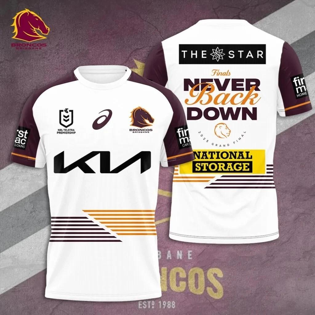 Brisbane Broncos Grand Final 2026 3D T-Shirt XXXXL