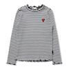 [romance] Girls  Ribbed T shirT Ow