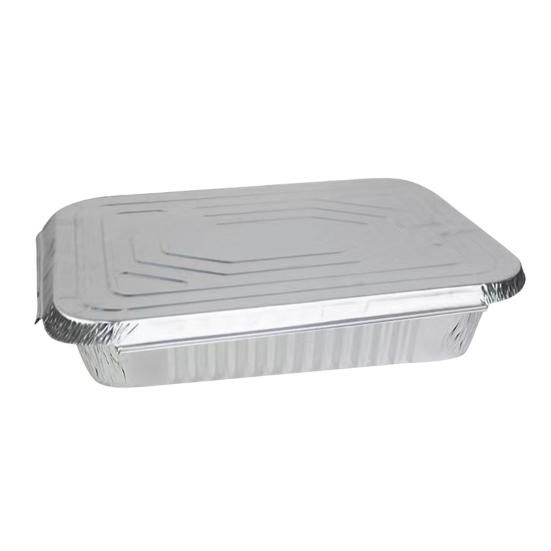 Tin Foil Box Oven Air Fryer Aluminum Plate Cake Mold Food Baking