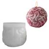 Silicone Soap Molds Flower Candle Mould Silicone Crafts Moulds Hydrangea Shaped Perfect Gift for DIY Hand-Making Lover