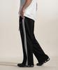 BORN TO WIN Symbol B Mesh Track Pants [Black White]