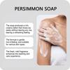 Persimmon Soap Body Wash Deodorizing Fresh Scent Rich Lather Gentle Cleansing Handmade Bath Soap 100g