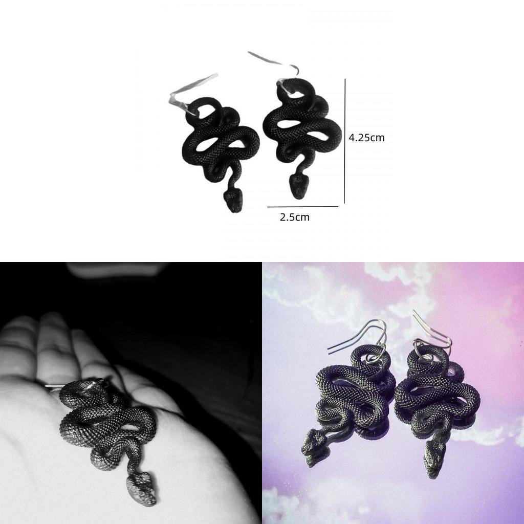 Animal Snake Alloy Earrings Handmade Trendy Jewelry For Women
