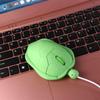 1200DPI Green Turtle Wired Mouse 3.6inch Button 3.6 Feet Cable Turtle Wired Mouse Cartoon Green Turtle Shape