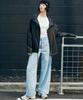 Marop 9164 Lightweight Wide Denim Pants (Light Indigo)
