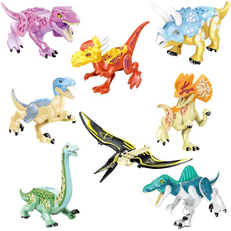 Pcs Jurassic Dinosaurs Building Blocks With Intricately Detailed Tyrannosaurus Rex Figures**