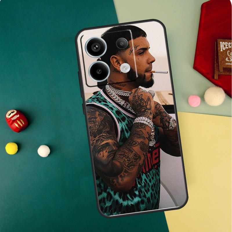Anuel AA Case For Redmi Note 13 Pro Plus 9 10 11 12 Pro 10S 11S 12S Redmi 13C 10A 9C 10C 12C Cover