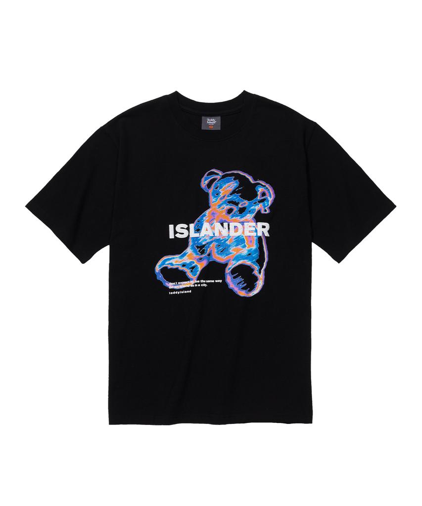TEDDYISLAND Islander Short Sleeve Black