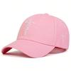 Unisex Gestickte Baumwoll Snapback Kappe Verstellbar Atmungsaktiv Sonnenschutz Hip Hop Trucker Cap für Männer Frauen Frühling Sommer