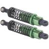 2Pcs 72mm RC Aluminium Shock Absorber Damper for TRAXXAS SLASH 2WD RC Car Upgrade PartsGreen
