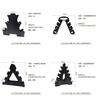Home Gym Dumbbell Rack With Removable Three Layer Design For Muscle Relaxation And Strength Training
