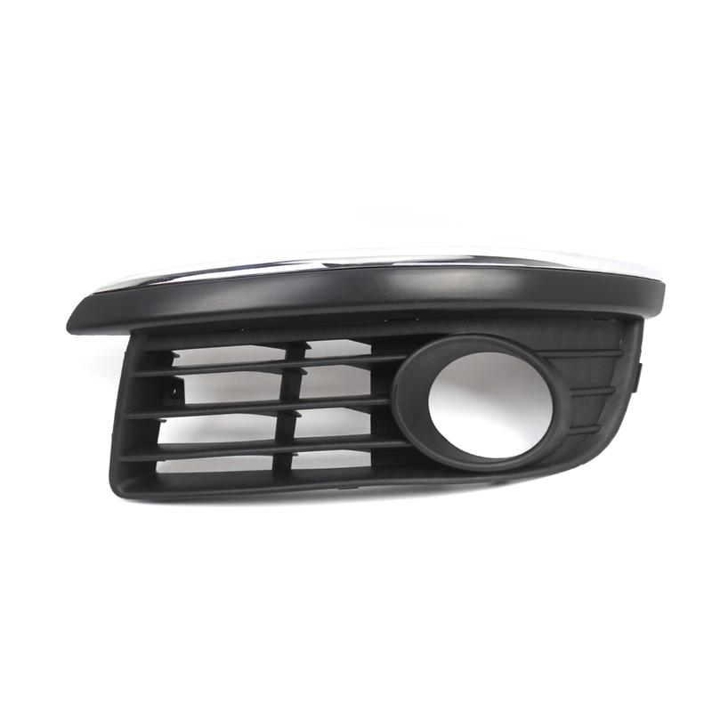 Car Front Bumper Fog Light Grille For VW Golf Jetta 2005-2010 Car Accessories Fog Lamp Grill 1K0853665H 1K0853666H 1K0853666K