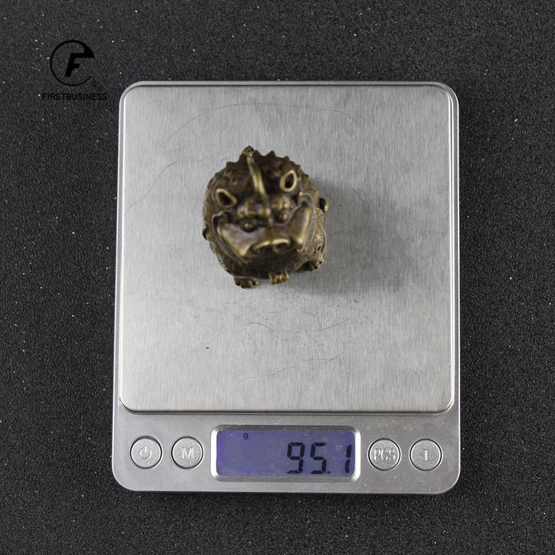 Antique Copper Classical Chinese Mythical Beast Incense Burners Ornaments Brass Mini Sandalwood Censers Home Decorations Crafts