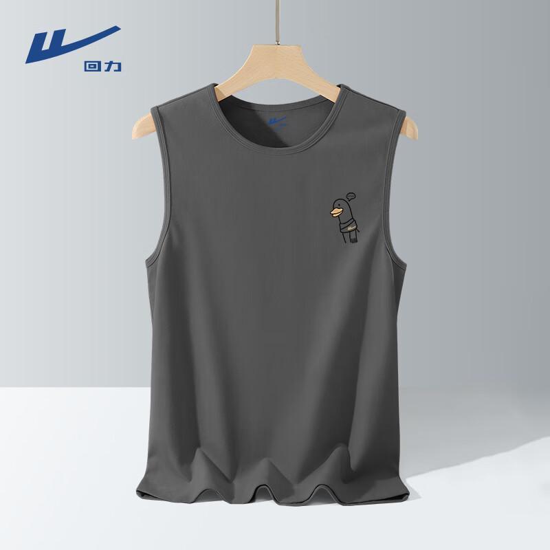 Мужская свободная хлопковая майка без рукавов Warrior L