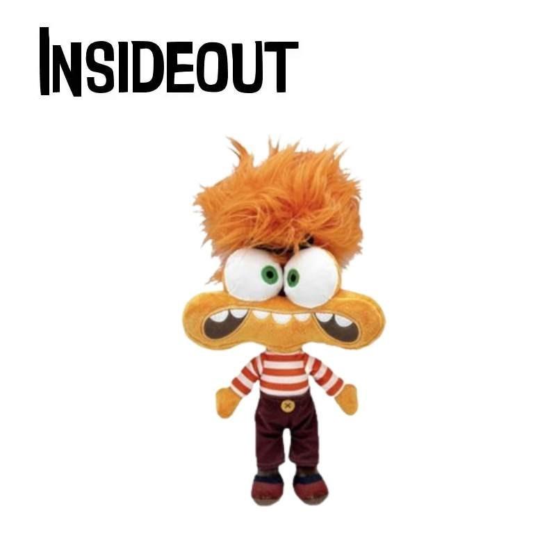 High-quality Inside Out 2 Plush Mind Worker Team Stuffed Toy Doll 25cm Height Short Plush