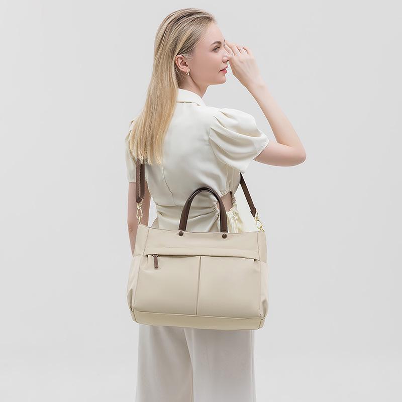 Women's High-End Fashion Laptop Handbag: Shockproof, Waterproof, Lightweight, Large Capacity Crossbody and Shoulder Bag