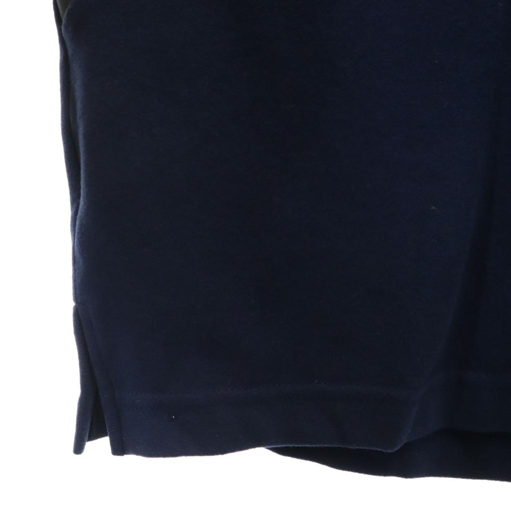 LANVIN SPORT made in Japan Langarm Hoher Kragen Größe 40 Marineblau Herren Gebraucht