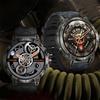 KC89 Smart Watch Men Outdoor Sports LED Flashlight Copmpass Bluetooth Call AI Voice Health Monitoring Fitness Track Smartwatch