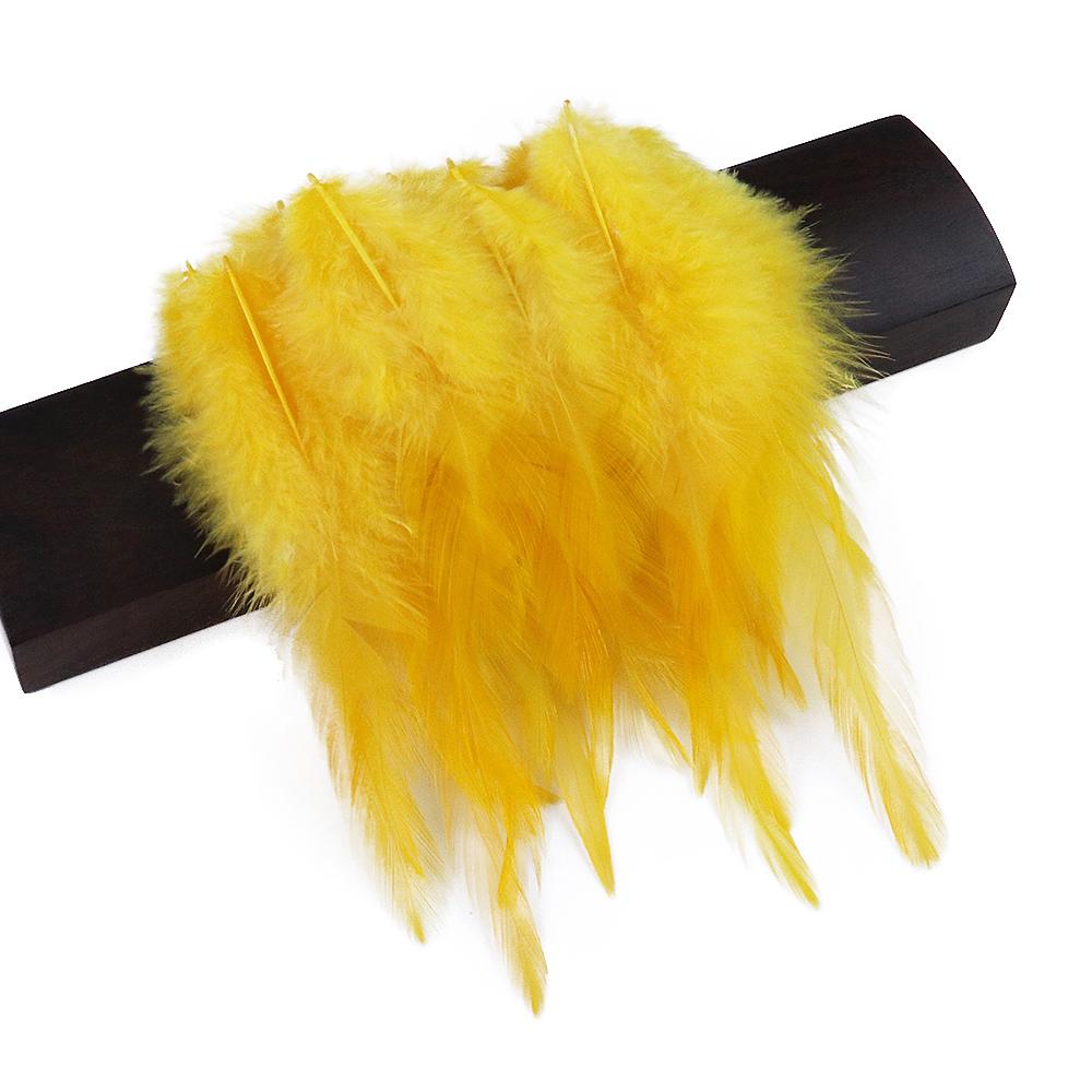 50Pcs High Quality Pheasant Rooster Feather 4-6"/ 10-15Cm Natural Dyed Chicken Plumes for Crafts DIY Jewelry Earring Accessories