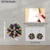 2D Mardi Gras Carnival Festival Pattern Ear Jewelry Dangle Earring Daily Outfits Party Accessories Perfect Gift for Family/ Friends