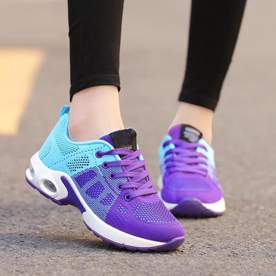 Scarpe da Corsa con Ammortizzazione ad Aria da Donna 2025: Design leggero e intrecciato 'Flying Woven' per Sport all'Aperto e Viaggi. Perfetto per Primavera, Estate e Autunno.