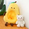 Neues Kreatives Birnenschnabel Plüschtier Bärenpuppe Niedliche Birnenpuppe Kissen Geschenk