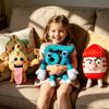 Voler un Jouet Peluche Brainrot Game Dessin Animé Mignon Doux Chuy Peluche Décoration de Chambre Jouet Peluche Pour Enfant Cadeau Noël