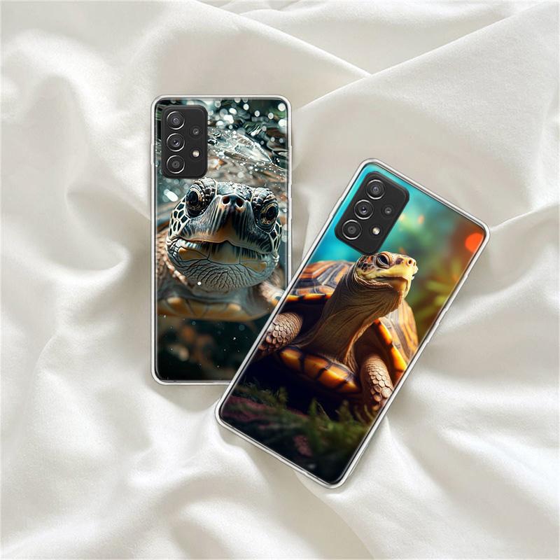 Marine Organisms, Sea Turtles, And Animals Phone Case for Samsung A54 A57 A37 A17 A14 A15 A12 A24 A34 A55 A35 A25 A52S A07 A05S