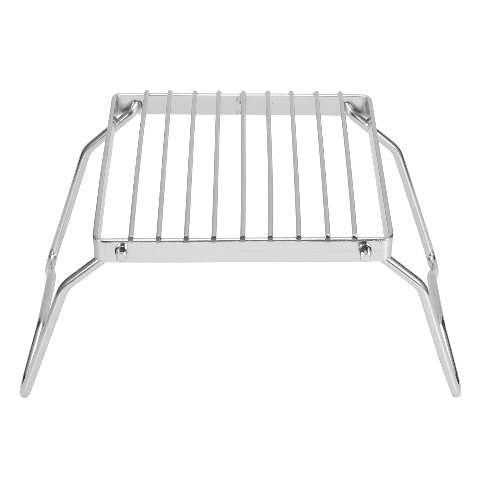BBQ Grill Rack Mini Folding Portable Stainless Steel BBQ Grill for Outdoor Picknic Party