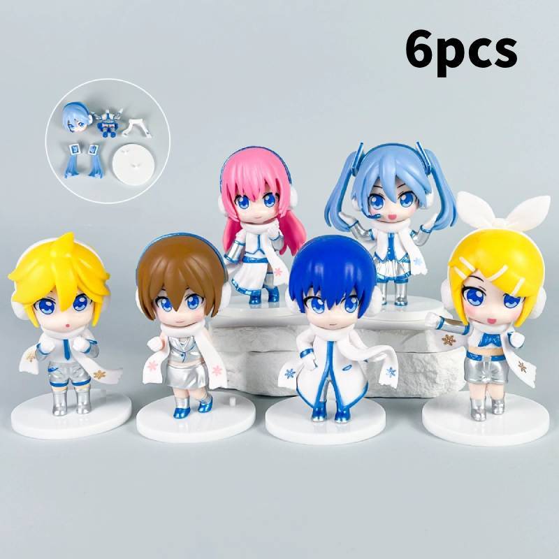 Hatsune Miku Pvc Collectors Edition Toy With Assembly For Fans