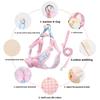 Pet Dog Harness With Bowknot Soft Comfortable No Pull For Small Medium Large Dogs