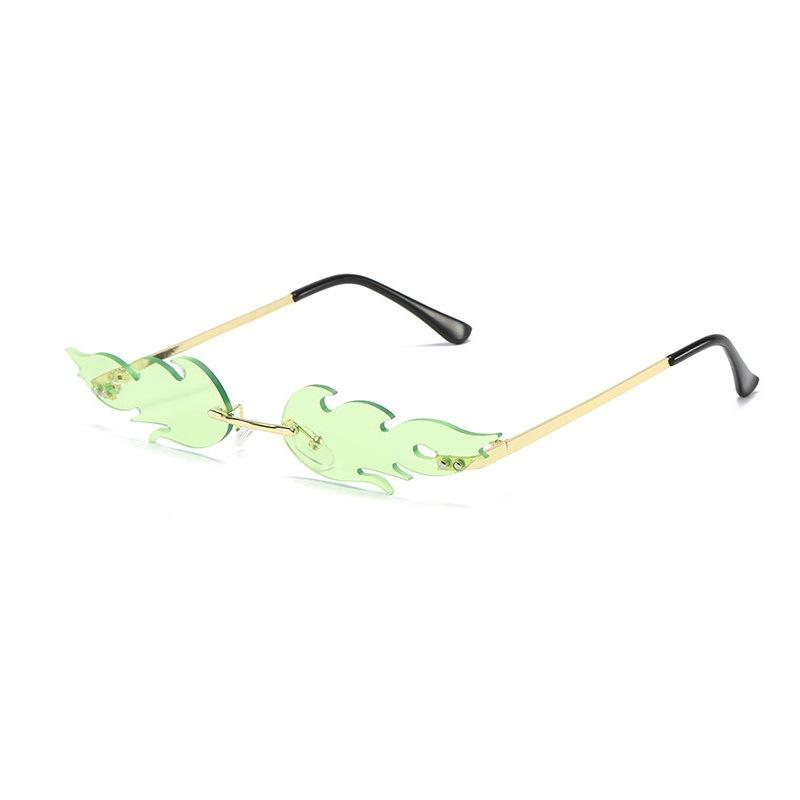JYL TS Sunglasses Frameless Crystal Diamond UV/9041
